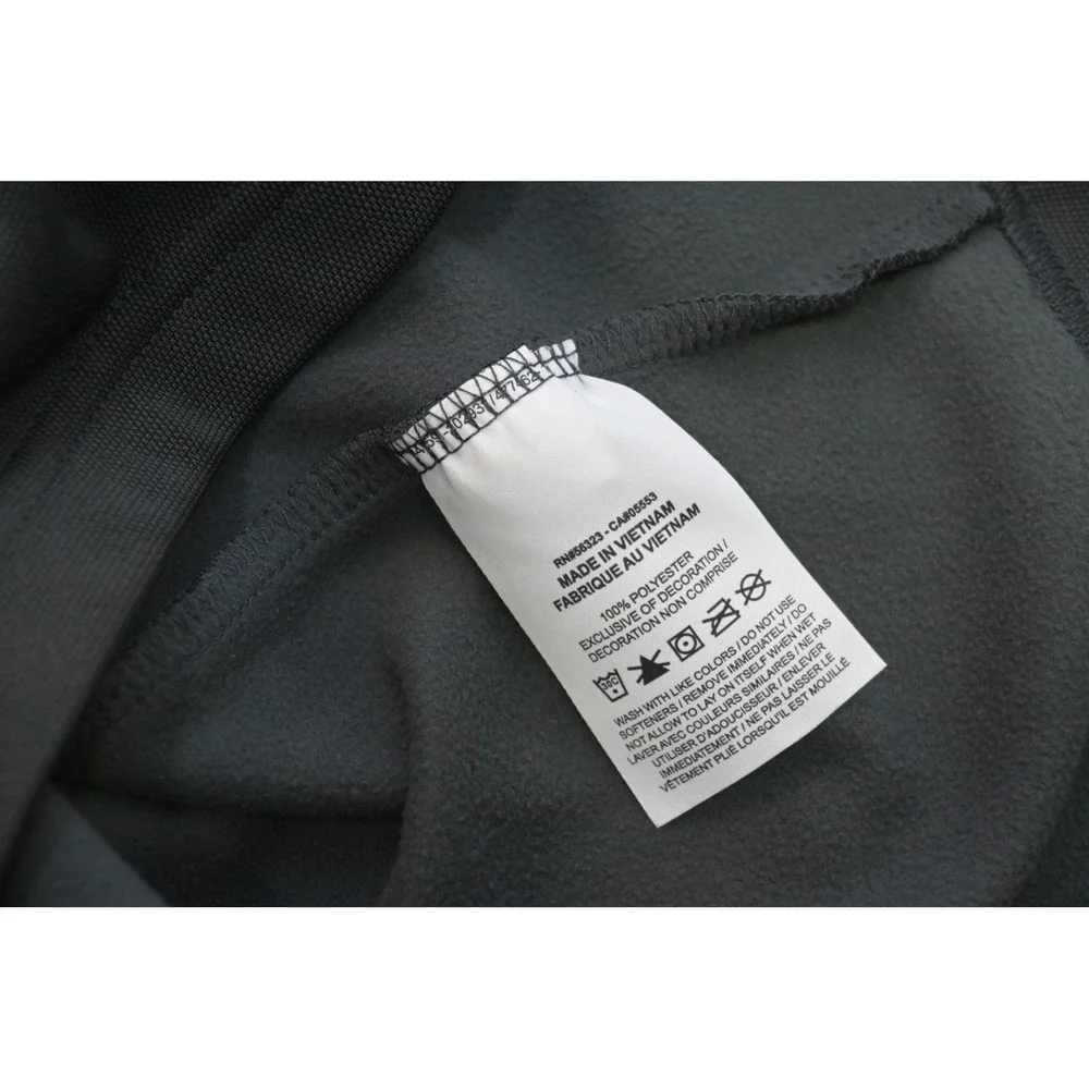 Nike Pullover Golf Jacket Mens Large Gray 1/4 Zip Long Sleeve Athletic Excellent